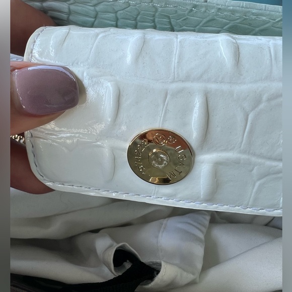 Mint Green Brahmin Satchel - BRAND NEW w/ tags - Picture 7 of 7